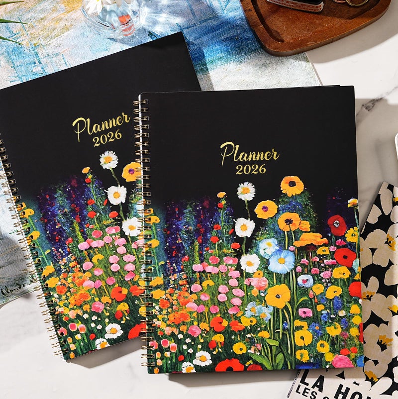 Lortarl 2026 Planner - 2026 Planner Weekly and Monthly, January 2026-December 2026 planners, Large Weekly Monthly Planners, 8.5''x11, with 12 Colorful Tabs, Flexible Cover - Image 2